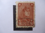 Stamps Russia -  Unión Soviética - CCCP - Soldado del Ejercito Rojo