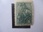 Stamps Russia -  CCCP - Soldado 