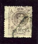 Stamps Spain -  Alfonso XIII. Tipo Medallon