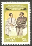 Stamps Kenya -  El Príncipe Charles, de visita en Kenya