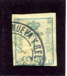 Stamps Spain -  Corona