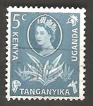Stamps Kenya -  105 - Elizabeth II, sisal