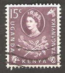 Stamps : Africa : Kenya :   107 - Elizabeth II, café