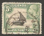 Stamps Kenya -  Lago Victoria