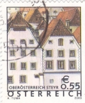 Stamps Austria -  casas típicas