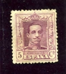 Stamps Spain -  Alfonso XIII. Tipo Vaquer