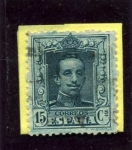 Stamps Spain -  Alfonso XIII. Tipo Vaquer