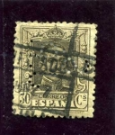 Stamps Spain -  Alfonso XIII. Tipo Vaquer