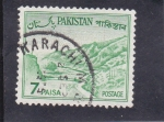 Stamps Pakistan -  paso de Khyber