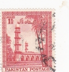 Stamps Pakistan -  mezquita