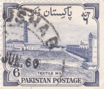 Stamps Pakistan -  fabrica textil