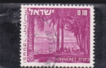 Sellos de Asia - Israel -  panorámica de Kinneret
