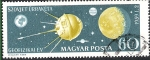 Stamps Hungary -  luna