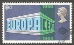 Stamps United Kingdom -  562 - Europa Cept, 10 Anivº de la Conferencia Europea de Correos y Telecomunicaciones