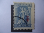 Stamps Europe - Greece -  Escultura de Iris (Sosteniendo el Caduce)
