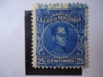 Stamps Venezuela -  EE.UU. de Venezuela- Simón Bolívar.