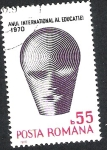 Stamps Romania -  anul internaional al educatiei