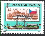 Stamps : Europe : Hungary :  barco