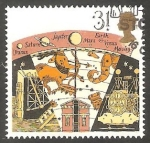 Stamps United Kingdom -  1492 - Astronomía
