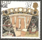 Stamps United Kingdom -  1493 - Astronomía