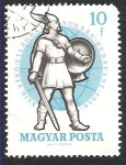 Stamps Hungary -  luchador