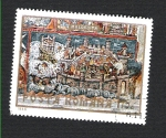 Stamps Romania -  cuadro
