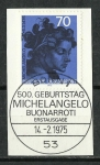 Stamps : Europe : Germany :  Michelangelo Buonarroti - Alemania Federal - Scott 1161