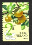 Stamps : Europe : Finland :  Frutas de Jardín