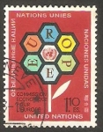 Stamps ONU -  27 - 25 Anivº de la Comisión económica para Europa