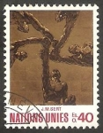 Stamps ONU -  28 - Los cinco continentes, de José María Sert