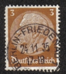 Stamps Germany -  Paul von Hindenburg (1847-1934), 2nd President