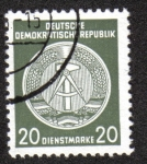 Stamps Germany -  Sellos Oficiales para Administración Publica B (V)