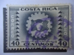 Stamps : America : Costa_Rica :  Industrias Nacionales.