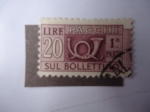 Stamps : Europe : Italy :  Pacchi - Sui Bollettino-1ª Parte.