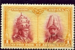 Stamps Spain -  Pro Catacumbas de San Dámaso en Roma. Serie para Toledo