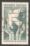 Stamps France -  761 - Conferencia de Paz