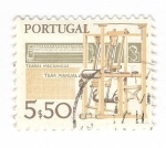 Stamps Portugal -  Telar manual-Telar mecánico