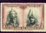 Stamps Spain -  Pro Catacumbas de San Dámaso en Roma. Serie para Santiago de Compostela