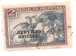 Stamps : America : Argentina :  figura