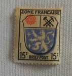 Stamps : Europe : France :  zone francreis