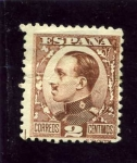 Stamps Spain -  Alfonso XIII. Tipo Vaquer de perfil