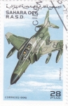 Stamps Morocco -  avión de combate F-4 Phantom