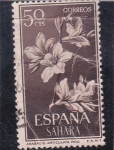 Stamps Morocco -  flores
