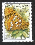 Stamps Afghanistan -  Mariposas
