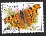 Stamps : Asia : Afghanistan :  Mariposas