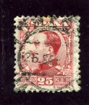 Stamps Spain -  Alfonso XIII. Tipo Vaquer de perfil