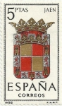 Stamps Spain -  ESCUDOS DE CAPITAL DE PROVINCIA. GRUPO III. Nº 26. JAÉN. EDIFIL 1552