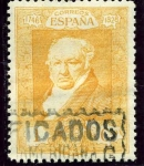 Stamps Spain -  Quinta de Goya en la exposicion de Sevilla. Retrato de Francisco de Goya