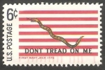 Stamps United States -  857 - Primera bandera de la marina 1775