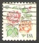 Stamps United States -  1215 - Sociedad americana de la rosa